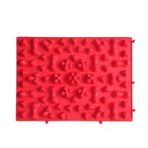 요가매트 체조 착지 매트 낙법 구르기 체육관 높이점프 유도 반사 요법 발 마사지 지압 요법 감각 장난감 특별 요구 adhd 자폐증 jeux de sport 어린이 성인, 비비 레드