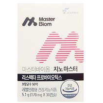 질 유산균 리스펙타 최지우의 지노마스터 30정, 30캡슐, 1개