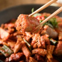 순대곱창볶음 밀키트 혼밥 집반찬 캠핑반찬 홈쿡 야식, 1개