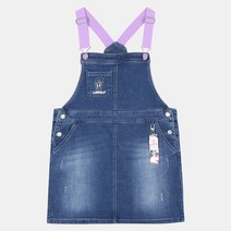 신디키즈 에스더버니 데님 오버롤 스커트 CITV22A04_NC야탑점