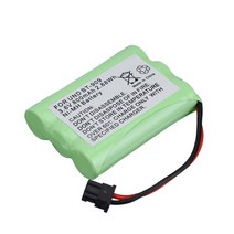 무선전화기 유뮤선전화기 레트로 Uniden BT-909 용 3.6v 충전식 배터리 3 * AAA Ni-MH 800mAh 무선 전화 팩, 한개옵션0