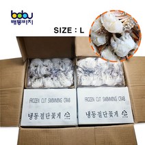 배동바지 냉동 절단 꽃게L 수입산 5.4kg, 1개, 5.4kg L사이즈