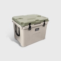 코드리빙 캠핑 보냉 하드쿨러 대형 아이스쿨러 ICO-2-B55, 카키그레이