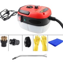 업소용스팀청소기 전기 스팀 고온 살균 주방 자동차 청소 110 2500W, 1.red - 미국 - 110V