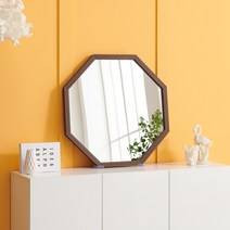 에이스홈 우디 정팔각 벽거울, 웬지 / MA050_WNG