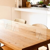 600X400 뚫림 안내데스크칸막이 사무실 아크릴창 아크릴가리개 학교책상칸막이 아크릴책상칸막이, 기본