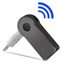 무선 블루투스 수신기 송신기 어댑터 3.5mm 잭 자동차 음악 오디오 Aux A2dp 헤드폰 리시버 핸즈프리, WHITE_CHINA