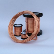 자석 99.99% 고순도 구리 Cu 구리선 0.05mm - 5mm 풀 사이즈 범위, [08] D 0.8mm  L 100cm