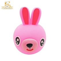 말랑이 당근 조개 바나나 딸기 만들기 미니 쨈볼 세트 풍선 오리 부는 혀 음성 197, 5.5cm 토끼