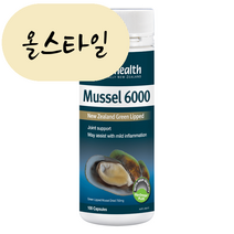 Good Health Mussel 6000 뉴질랜드 굿헬스 초록입홍합 6000 100캡슐, 100정, 1개
