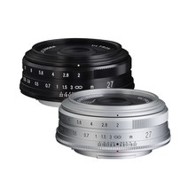 보이그랜더 ULTRON 27mm F2 X-Mount(실버블랙)., 실버