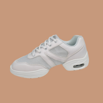 알롱제 A1 재즈 라인댄스화 방송댄스 줌바 에어쿠션 운동화 에어쿠션, 240, 화이트