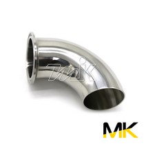 명인코리아 MK 쎄니타리 90도 엘보 1페럴 SUS304 (12108), 1개