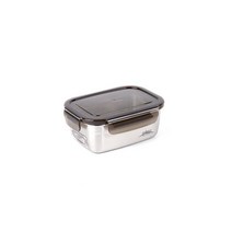 [ILLU]에스락 윈도우 스텐사각찬통 2호 600ml 밀폐용기 반찬 주방혼수 냉장고 밀폐 준비 레스_hAeEA, 옵션없음[^%&], ff본상품ff
