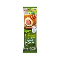 롯데 Chefood 우유핫도그 70g 4개 혼밥 간편식 아침대용 캠핑음식, 7개