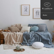 클라르하임 [클라르하임] 코지룸 극세사 담요 S (2컬러), 선택완료, 민트