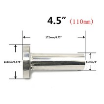 가변배기 자동차 머플러 튜닝cnspeed 범용 조절 85mm 3.5 98mm 43939 110mm 4.53939 스테인레스 크롬 배기 소음기 yc101073