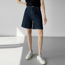 썸머 와이드 데님 숏팬츠