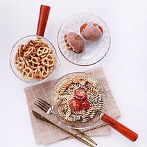 글렌 우드 핸들 내열유리볼 2size, 중