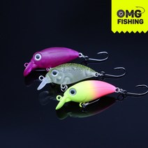 오마이갓피싱 쪼꼬미 크랭크 2.5g 산천어 송어 전용 하드베이트, ZZGM25-2 (2.5g)