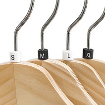 의류 매장용품 옷걸이 사이즈링 (100개입), (블랙-3XL)