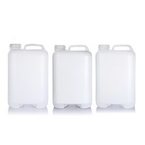 플라포유 HDPE 용기 10L 각 말통/UN용기 - 3color [5개입], 속마개 타입/UN 반투명백색