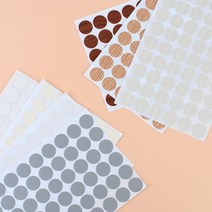 못자국 스티커 메꾸미 보수 흠집 피스 스티커 54개, 회색 (101)