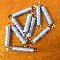토션스프링 인장 금형 태엽 스프링 10 개몫 와이어 0.3mm 0.4mm 0.5mm 스테인레스 스틸 이중 후크 od 2mm-6mm length10-50mm, 0.4x6mm, 45mm