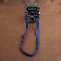 캠인 Cam-in 롤라이플렉스 필름카메라 스트랩, 1842 다크블루