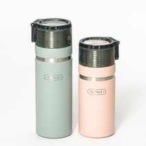 키친아트 텀블러 스포츠텀블러 진공보틀 운동텀블러 커플텀블러, 그린