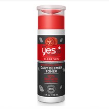 Yes To Tomatoes Clear Skin Charcoal Daily Blemish Toner 예스 투 클리어스킨 목탄지 데일리 토너 4oz(113g)