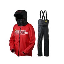 겨울 낚시 방한복 마주메 러프 워터 레인 슈트 상하의 세트 VIMZRS-623, 빨간., m