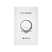 나스필 전용 조광기 1000W SRD-1000 에디슨전구 방등 다이얼 조명 컨트롤러 국산 필라멘트전구 LED 디밍용 일반형 포인트조명 빛조도조절 백열등 무드등 조명제어 SR산전