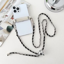 굿도우 핸드폰 백클립 목걸이 체인 스트랩, A, 1개