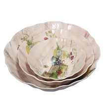 쉘 멜라민 샤르망 화채볼 샐러드볼 다용도볼 소중대, 대