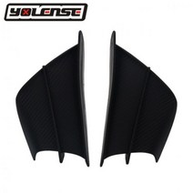 오토바이 페어링 공기 역학 윙 키트 사이드 커버 Yamaha YZF R1 R6 R3 R25 MT-09 MT-03 BMW S1000RR 50 125 스쿠터 mt03, Matte Carbon Look, 3.Glossy Carbon Look