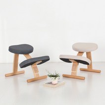 마켓비 바론 무릎의자, 베이지, 1개