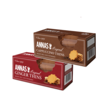 로투스 안나비스킷 진저/카푸치노 150g 12개, 진저12개