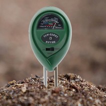 메가굿즈 가드너 3IN1 토양 수분측정기 다크그린 토양수분측정기 화초 수분측정기