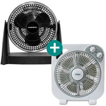 레이코 박스팬 (DWF-UB410R)+대우 써큘레이터 (DWF-FC400T) 1+1 선풍기