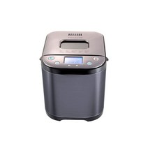 FRIGIDAIRE 논스틱 그릇 빵 후크 계량컵 및 스푼이 있는 메이커 기계 15-in-1 글루텐 프리 케이크 요거트 3가지 크러스트 색상 옵션 등 로프 사이즈 0 9kg(2파운드, Black Stainless Steel