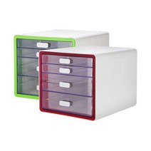 KRS387356 반함 칸막이앙코르 마이미니 4단 소품함 그린(GN) 58001 옷 멀 침대밑 수납