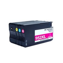 [해외] HP 952XL 952 XL 교체 HP952 Officejet Pro 7740 8210 8216 8702 8710 8715 8720 8725 8730 8740 프린터, 1SET