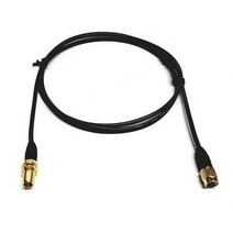 메카 SMA 연장케이블 RP-SMA 역방향0.5M-50M RG-174, 15m, 1개