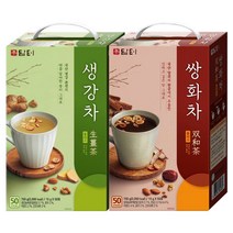 담터 쌍화차 플러스 50T 1개 + 생강차 50T 1개 총 100T/전통차 한방차