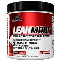 Evlution Lean Mode 30회분 과일펀치맛 CLA 녹차잎 추출물