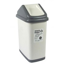 모던 직사각형 스윙휴지통 15L 귀여운휴지통 쓰레기통 디자인휴지통/싱크대쓰레기통/가정용휴지통/카페휴지통/쓰레기분리수거함/인테리어휴지통/거실쓰레기통/사무실휴지통/기저귀쓰레기통/쓰레기통