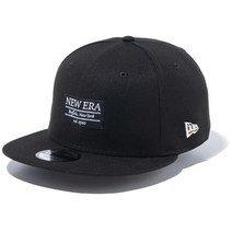 뉴에라 9FIFTY METAL FLAG 캡모자 스냅백 야구모자 블랙실버
