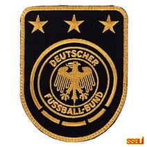 밋밋유니폼 부착용 신형 독일 축구 엠블럼 국가대표, 없음