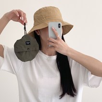 블루씨티 휴대용 남녀공용 아웃도어 패커블 아노락 등산 벙거지 버킷햇 모자